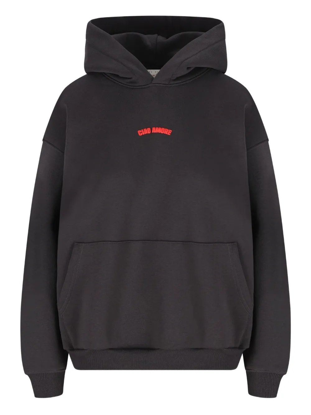 Giada Benincasa logo-print hoodie | Black | Image 1