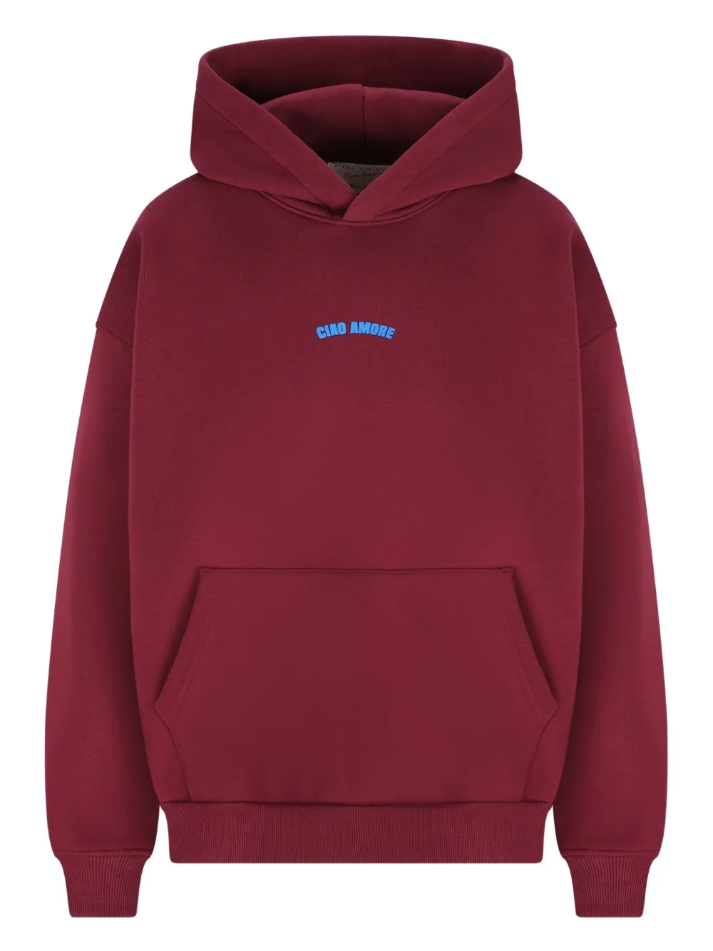 Giada Benincasa Ciao Amore Cortina Lover hoodie | Red | Image 1