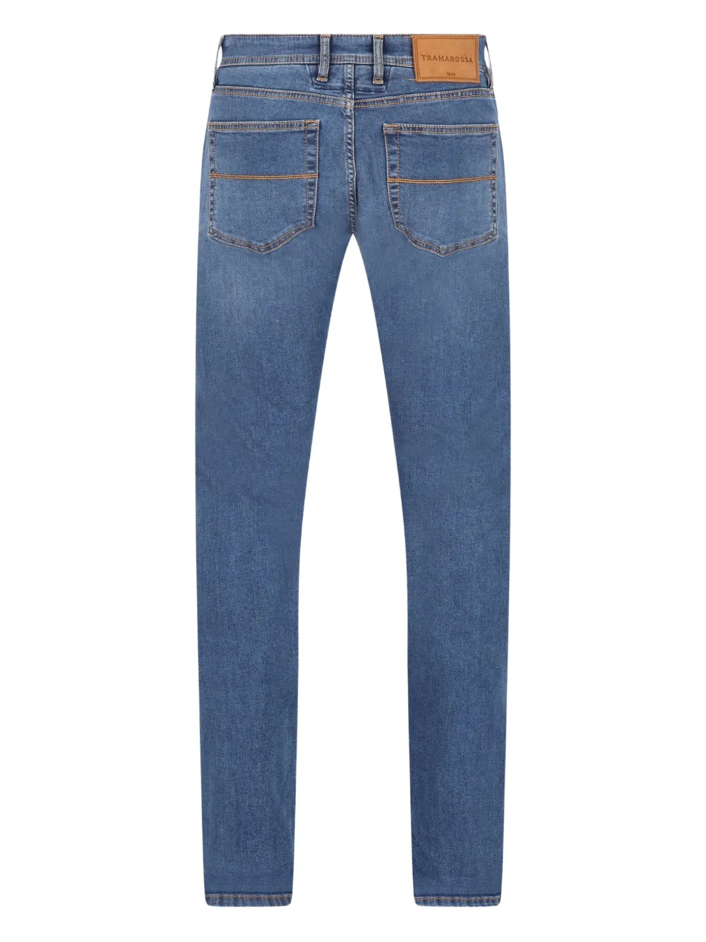 Sartoria Tramarossa Jeans met logopatch - Blauw