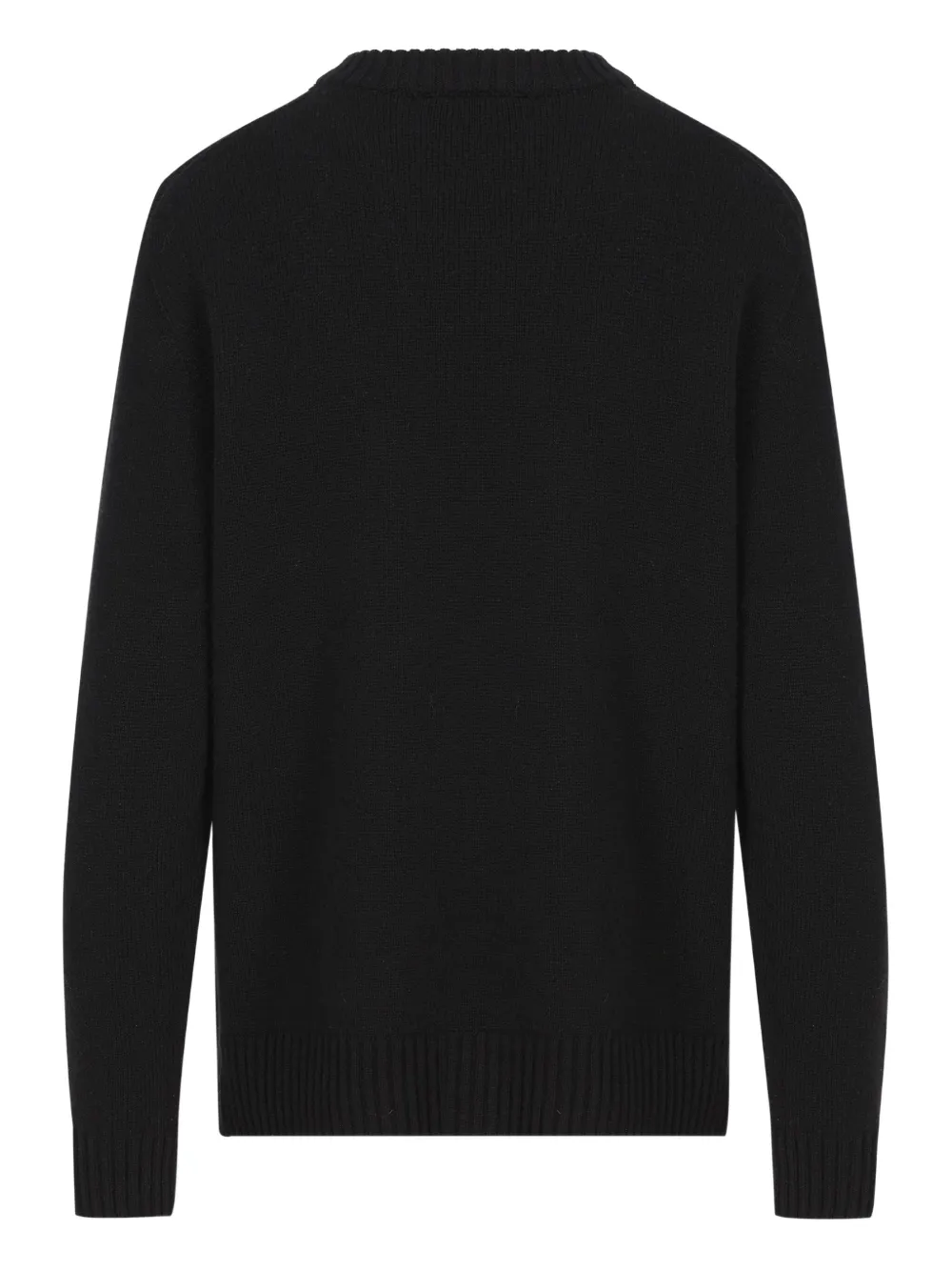 Giada Benincasa X Franz Kraler Heartbeat Cashmere Sweater In Black