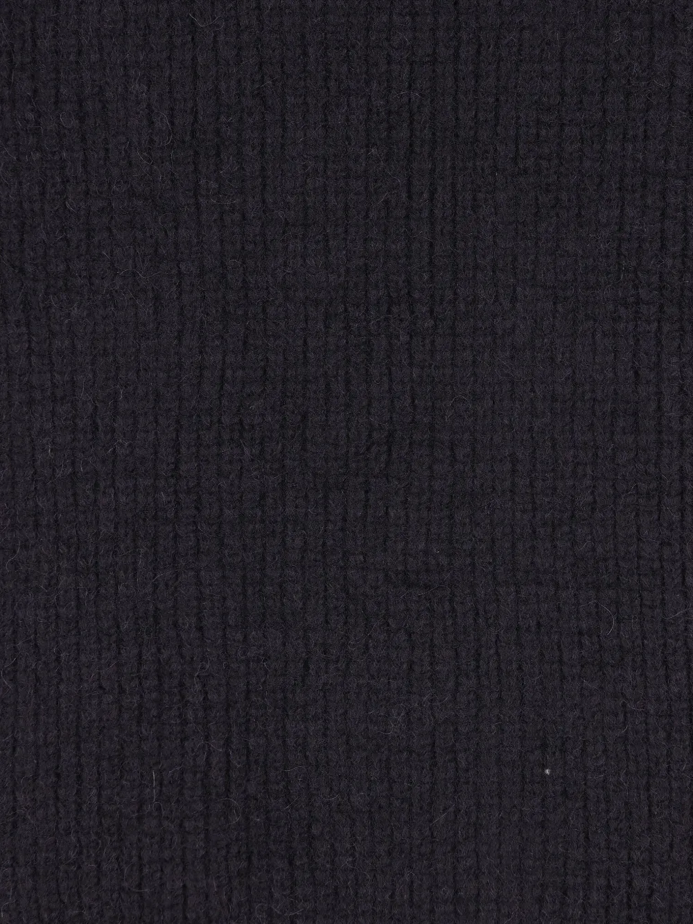Saint Laurent Geribbelde sweater met ronde hals Blauw