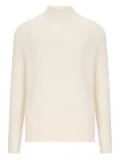 Tagliatore high-collar ribbed sweater - Neutrals