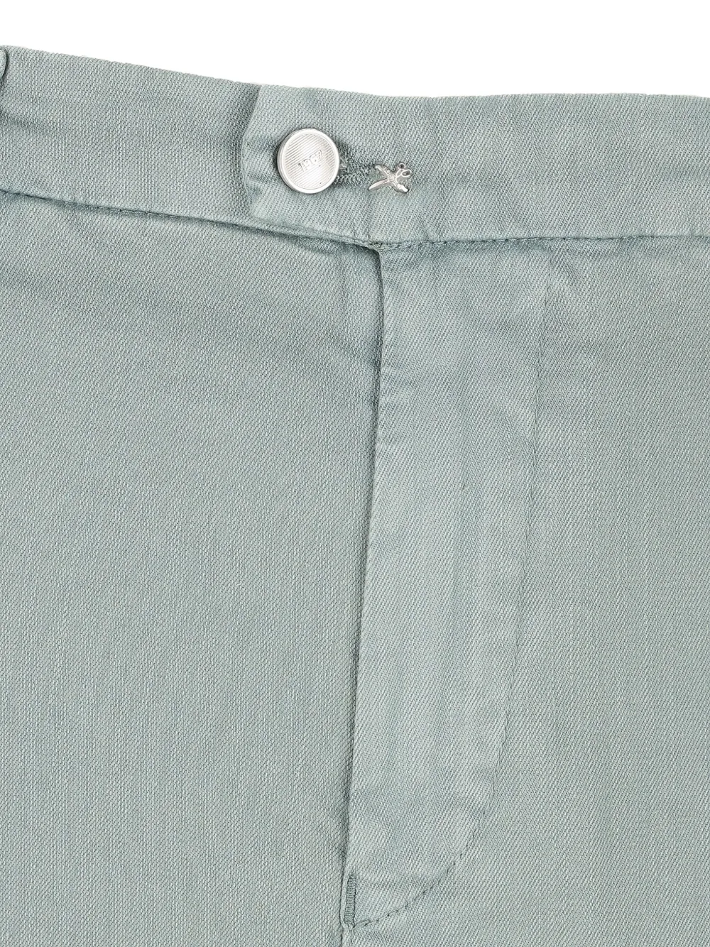 Sartoria Tramarossa Broek met metalen ringdetail Groen