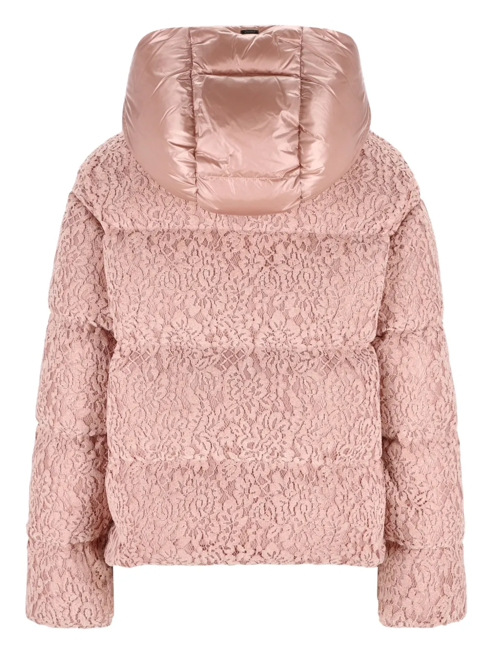 Herno Kids lace-effect hooded puffer jacket | Boys Padded Jackets | Image 2