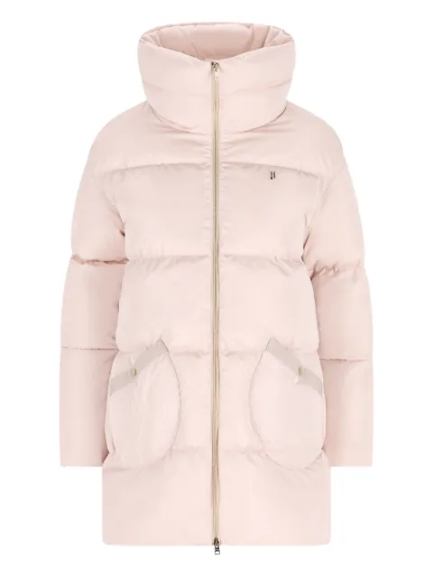 Herno Kids high-collar quilted coat