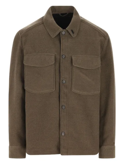 Massimo Osti Studio patch-pocket button shirt jacket 