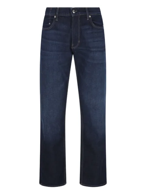 G-Star RAW logo-patch straight-leg jeans