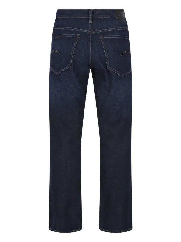 G-Star RAW logo-patch straight-leg Jeans | Blue | FARFETCH ZA