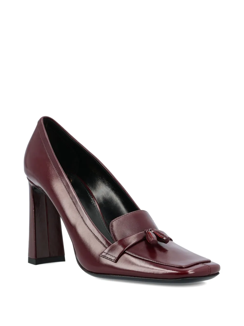 Saint Laurent 90 mm pumps met kwastje Rood