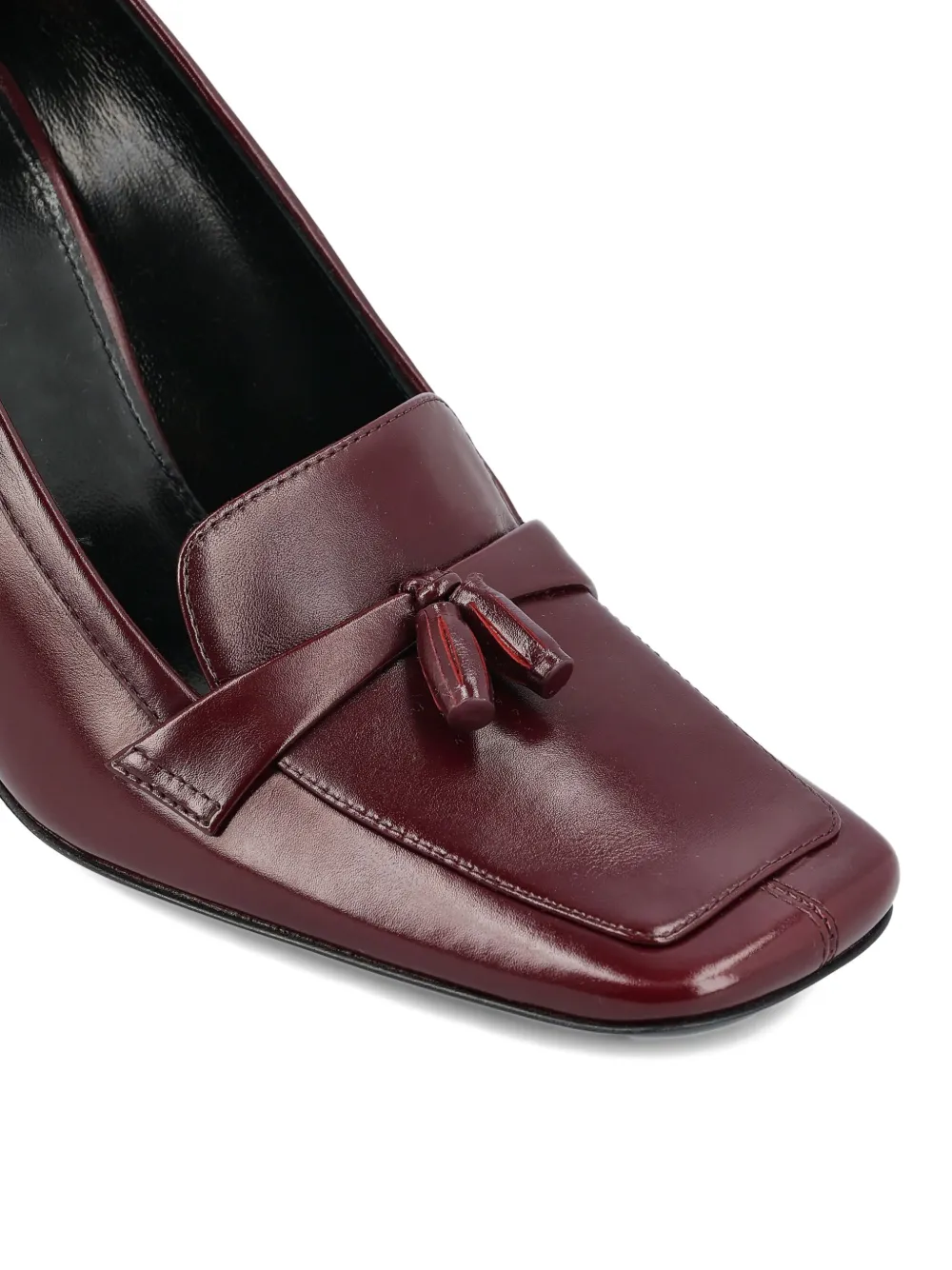 Saint Laurent 90 mm pumps met kwastje Rood