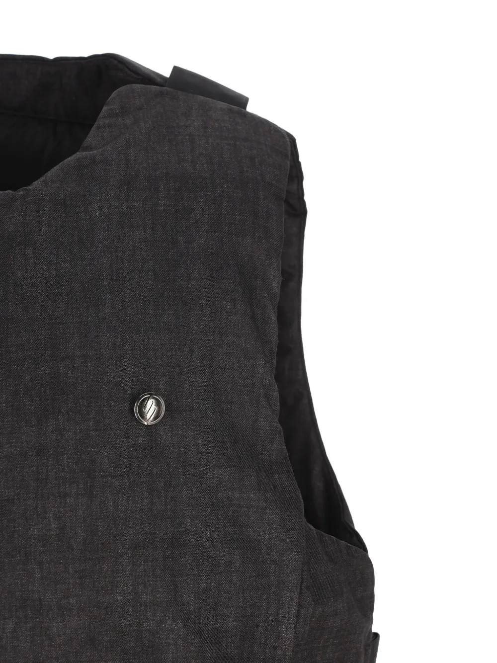 Massimo Osti Studio Bodywarmer met logoplakkaat Grijs