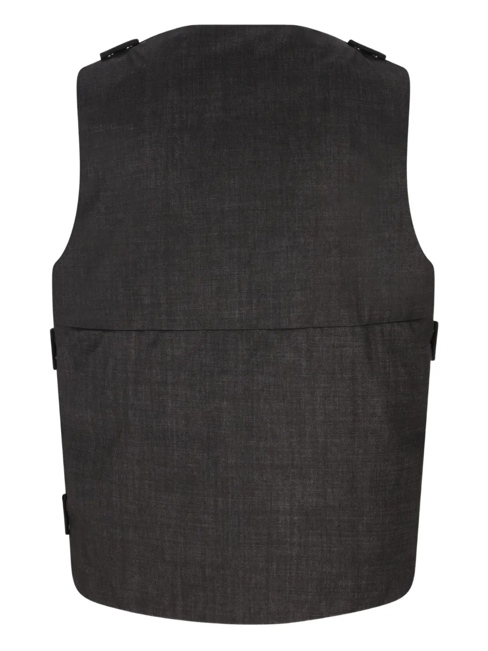 Massimo Osti Studio logo-plaque padded gilet | Waistcoats & Gilets | Image 2