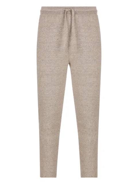 Loro Piana drawstring flat-pocket trousers