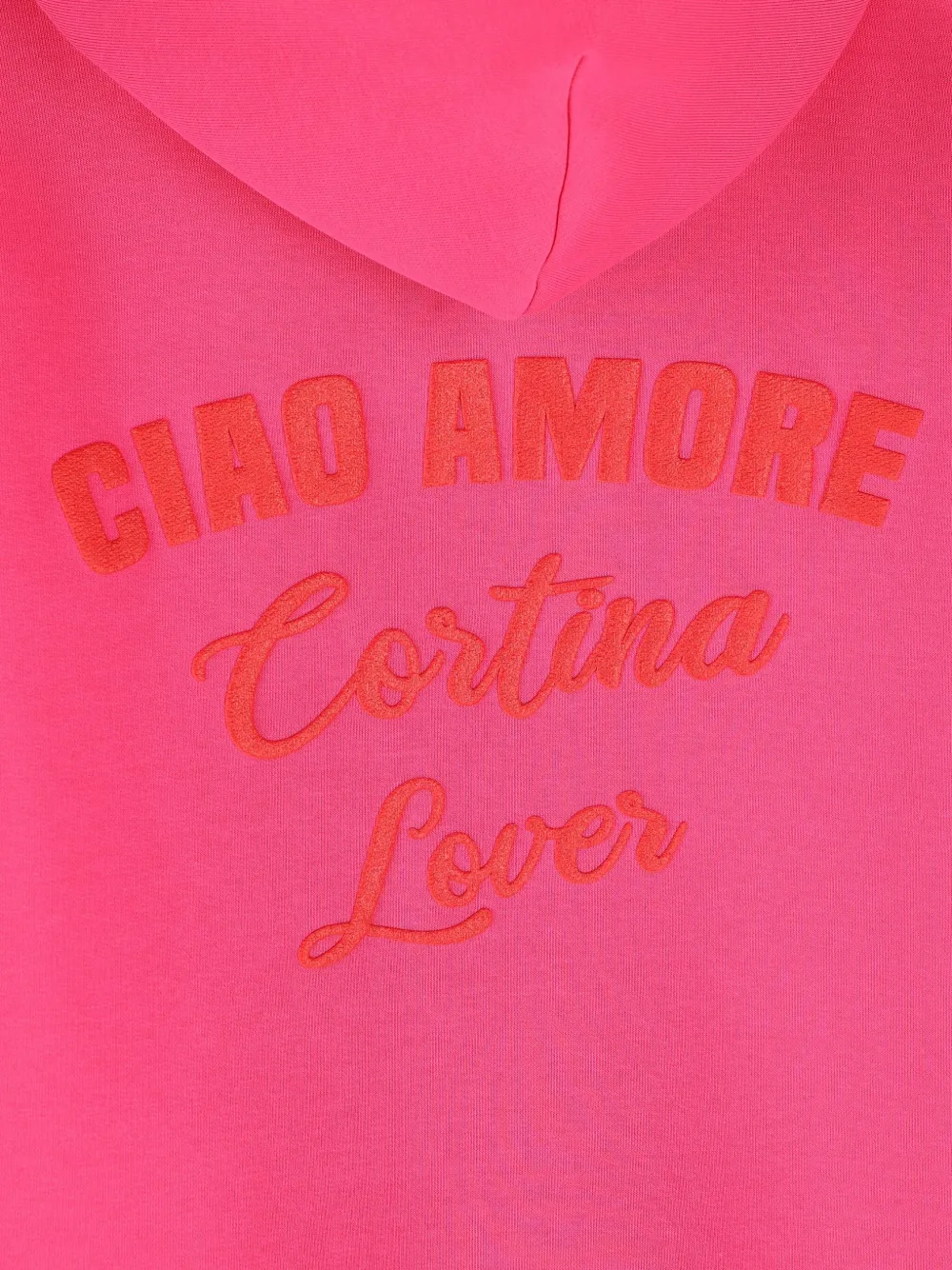 Giada Benincasa Hoodie met geborduurd logo Roze