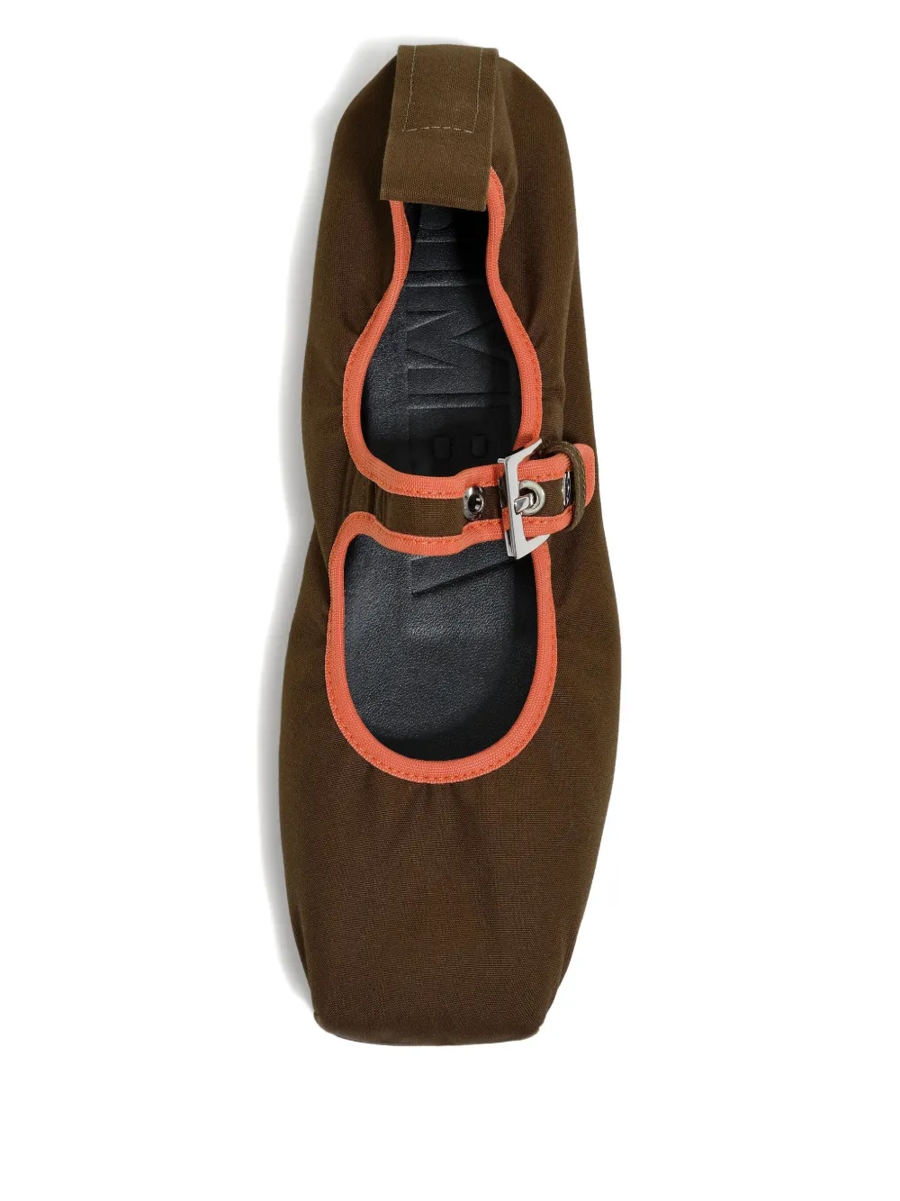 Bimba Y Lola Buckle-strap Ballet Flats In Brown
