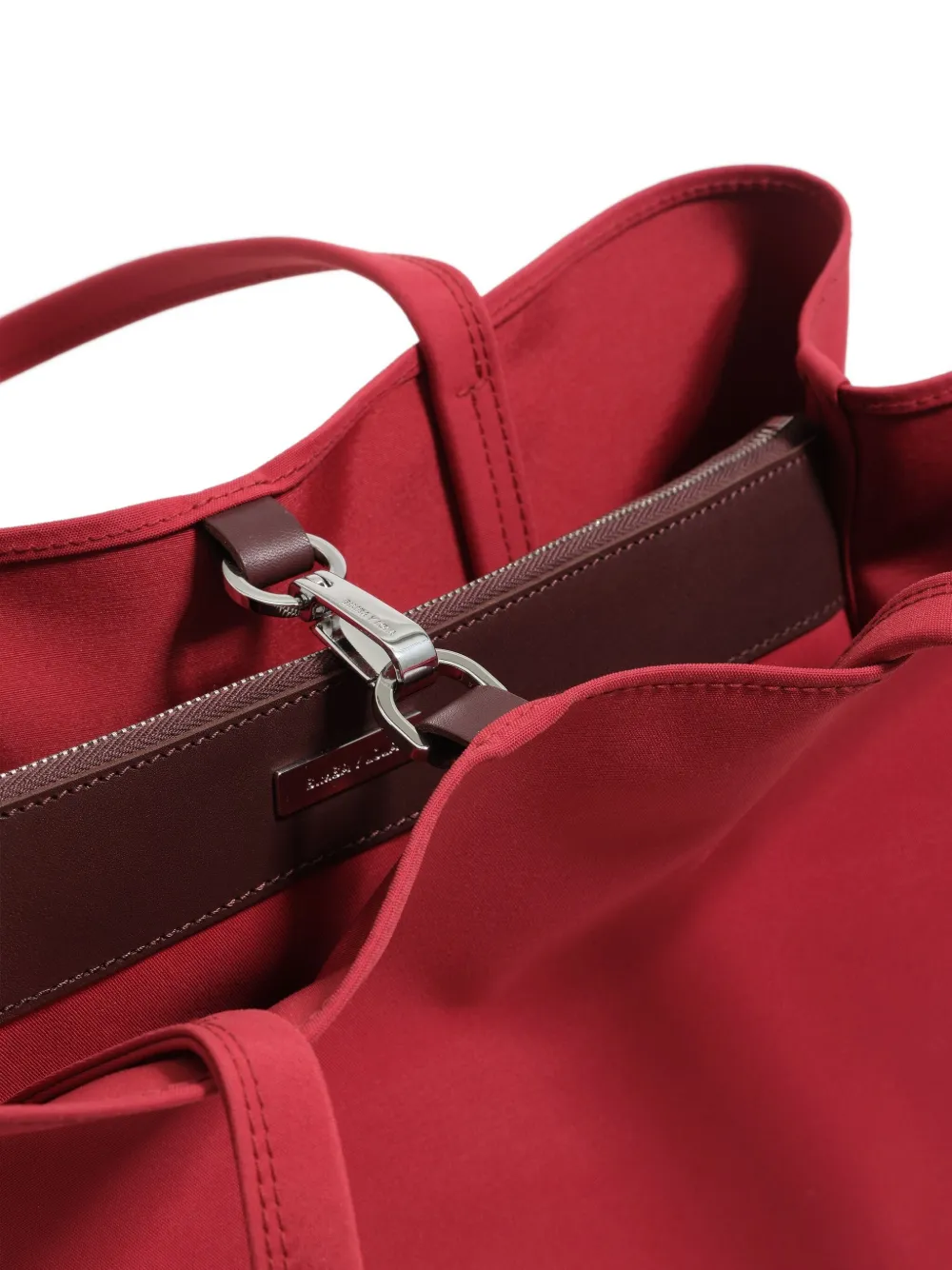 Bimba Y Lola Large Chihuahua Tote Bag In Red