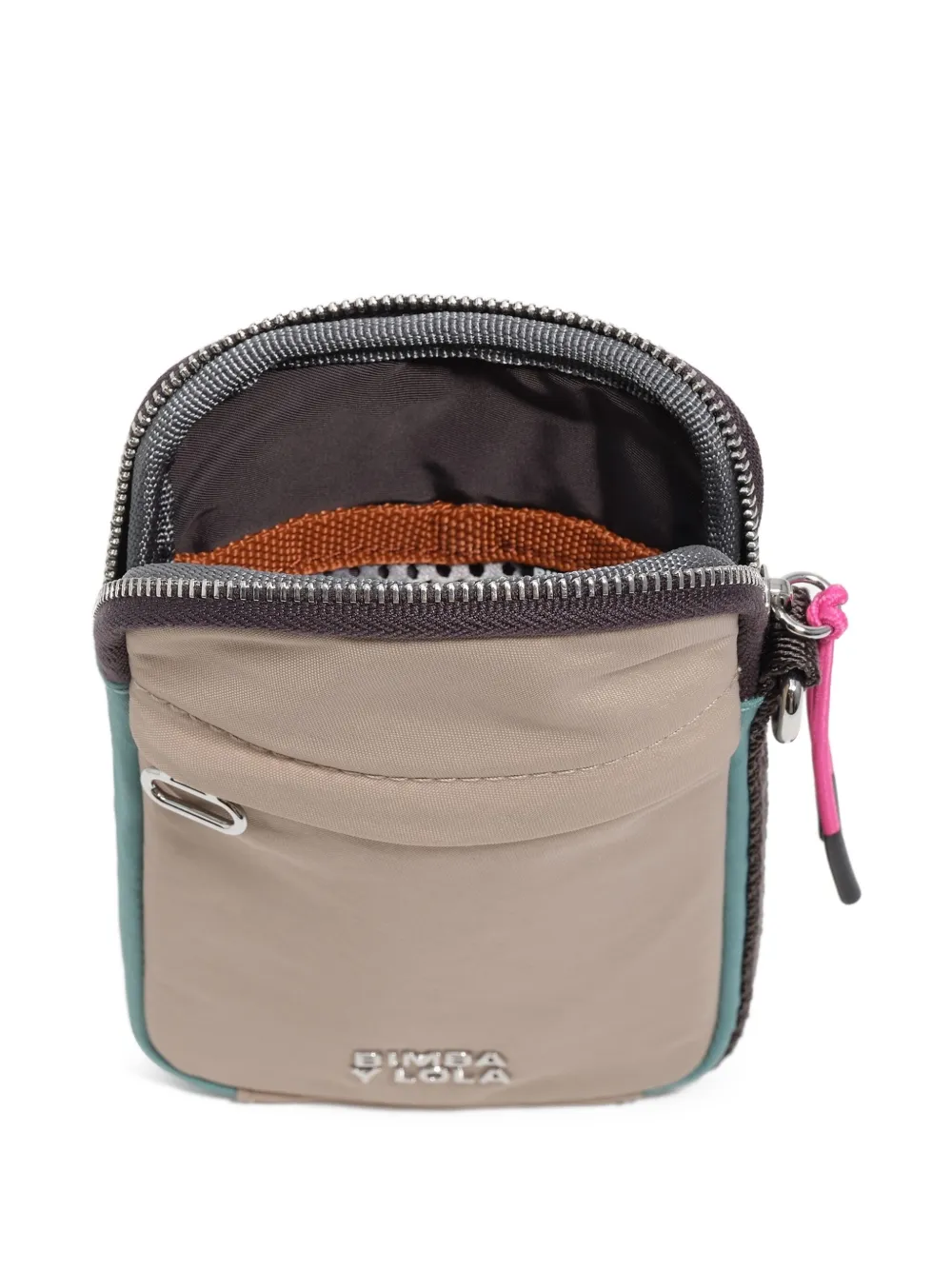 Bimba y Lola Crossbodytas met ritssluiting Beige