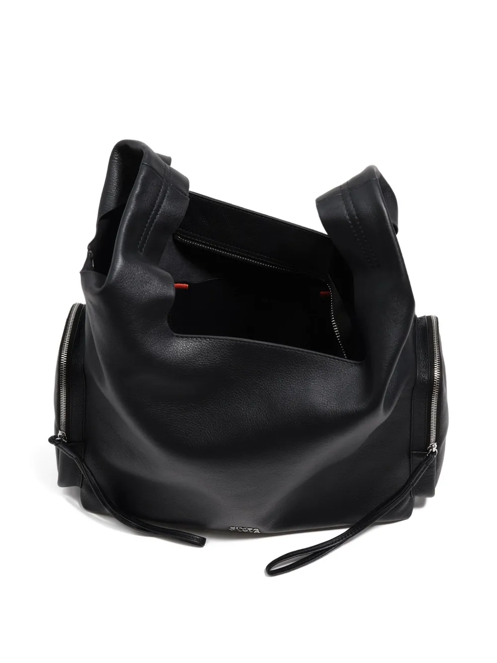 Bimba Y Lola Eyelet-strap Satchel In Black