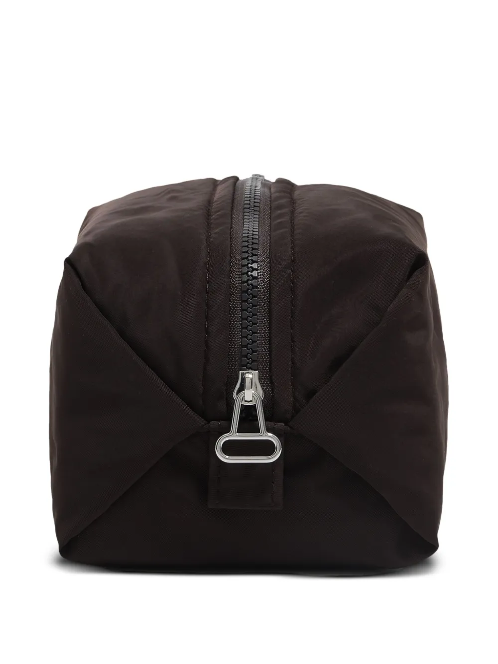 Bimba y Lola Make-up tas met logoplakkaat en rits Zwart