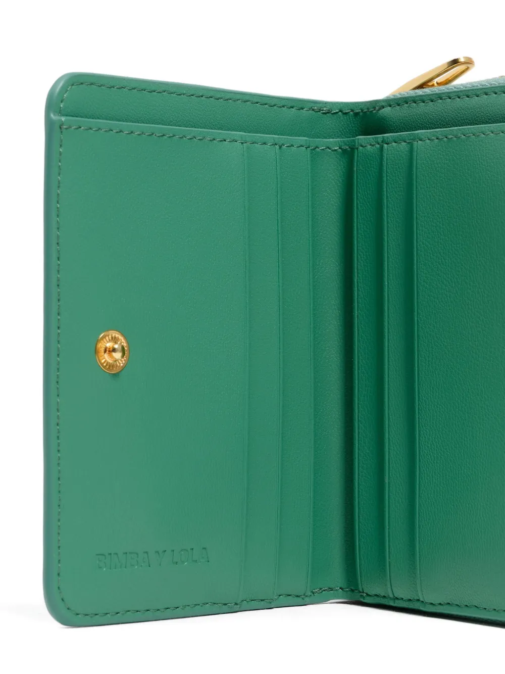 Bimba y Lola Leren portemonnee Groen