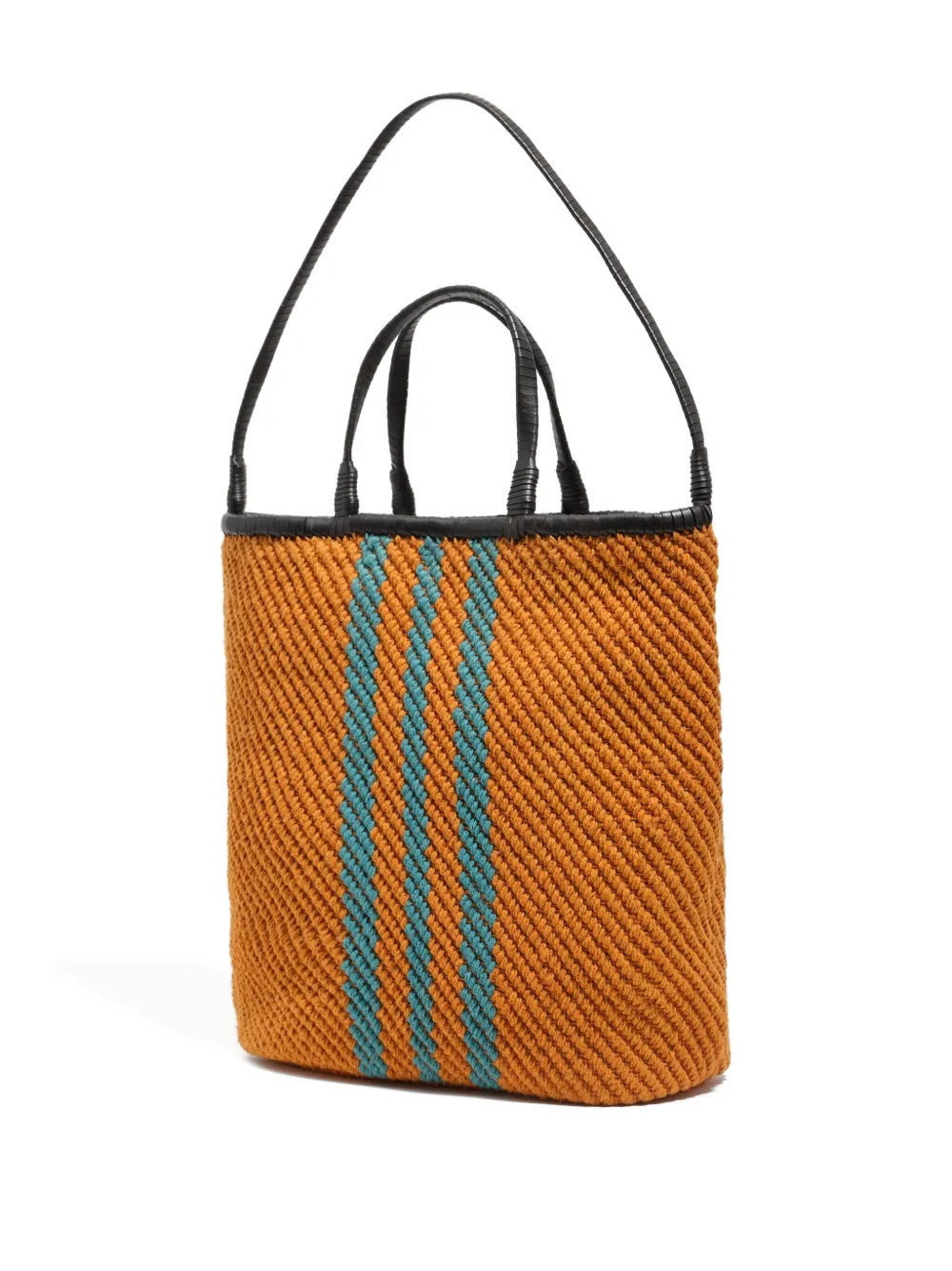 Bimba y Lola Geweven shopper Oranje