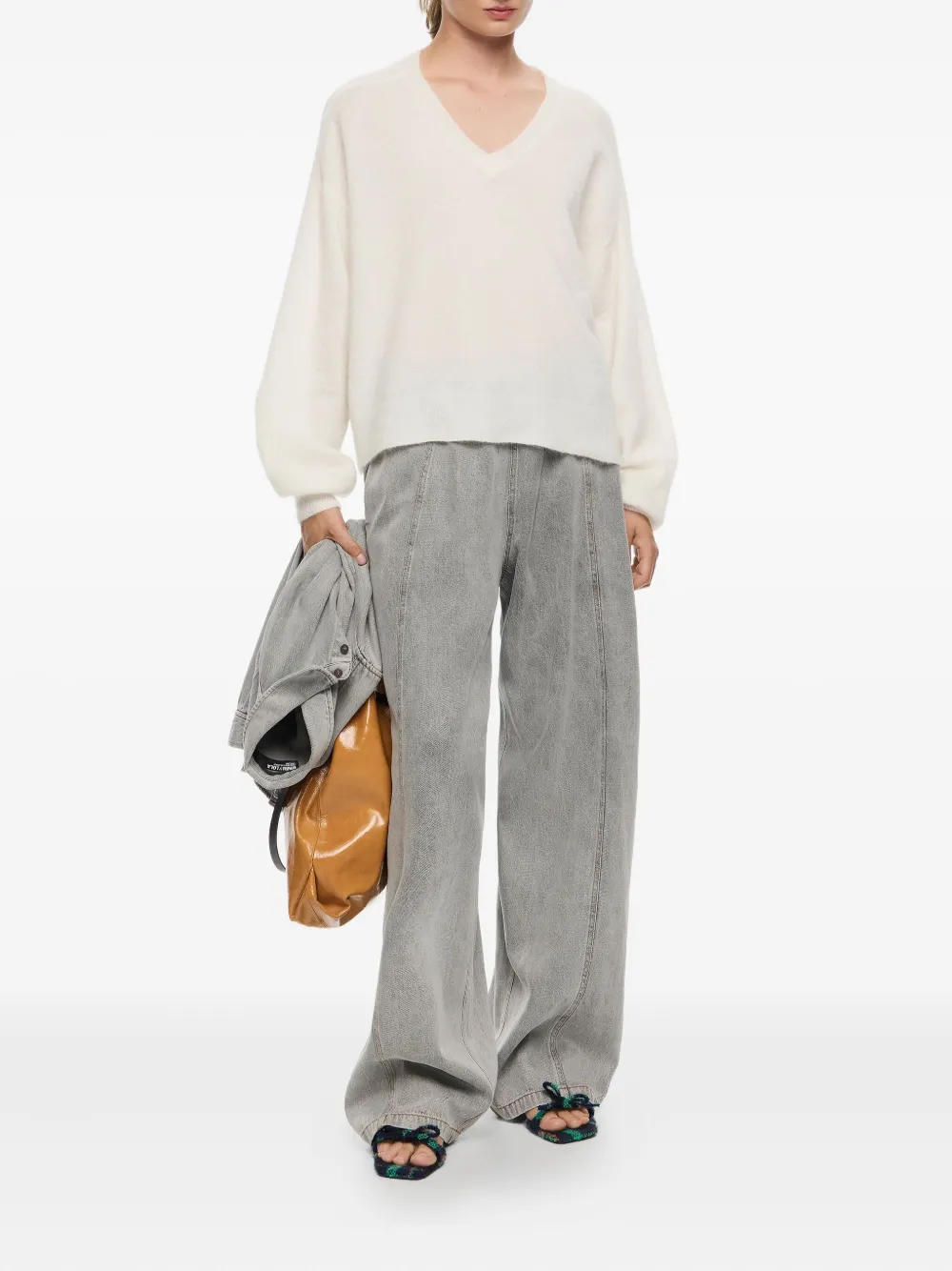 Bimba y Lola v-neck sweater | Knitted Sweaters | Image 2