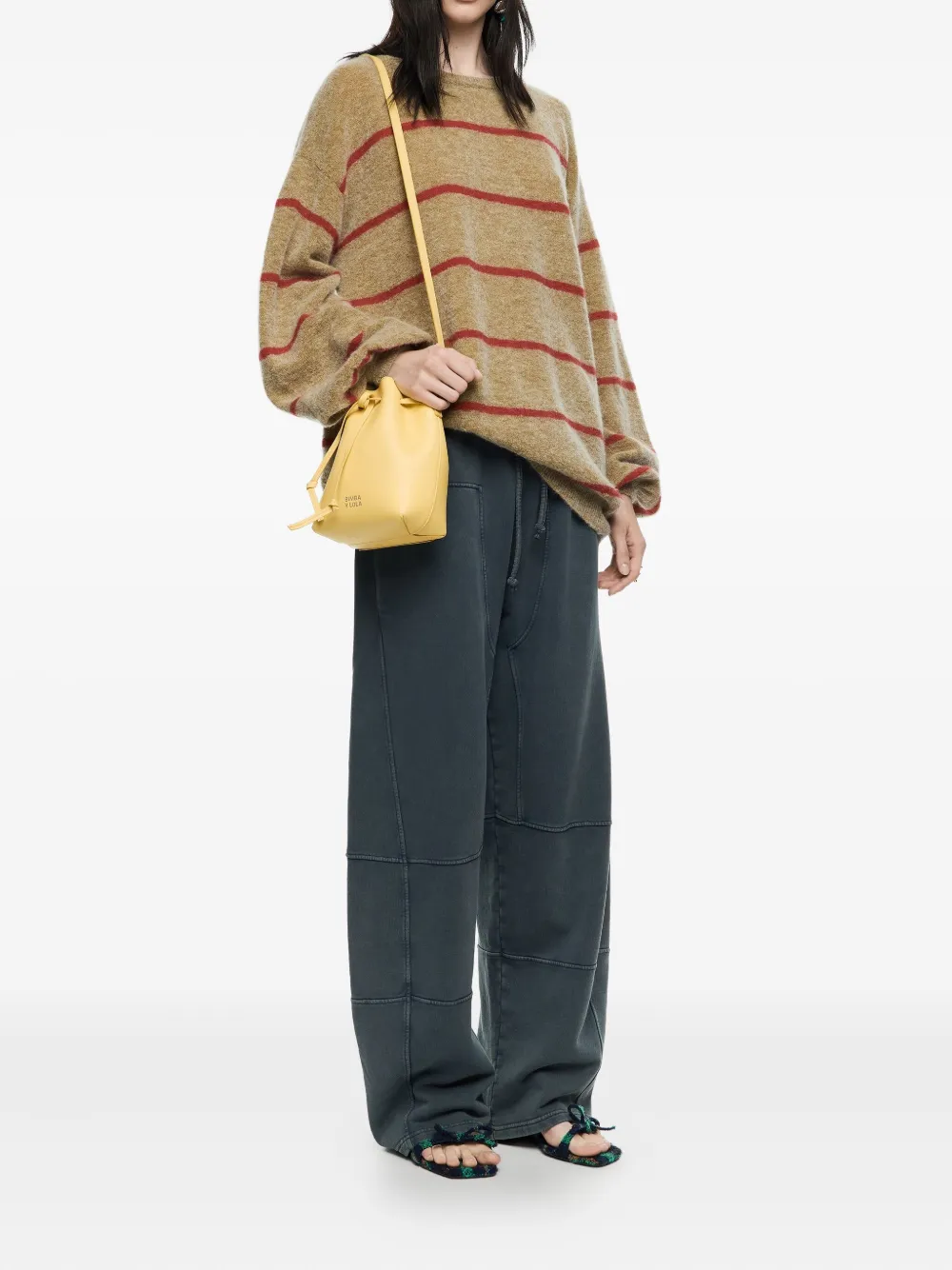 Bimba y Lola striped balloon-sleeve sweater | Knitted Sweaters | Image 2