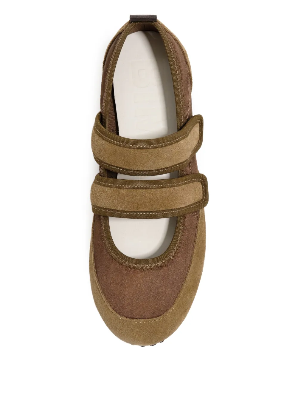 Bimba y Lola double-strap sneakerinas Brown