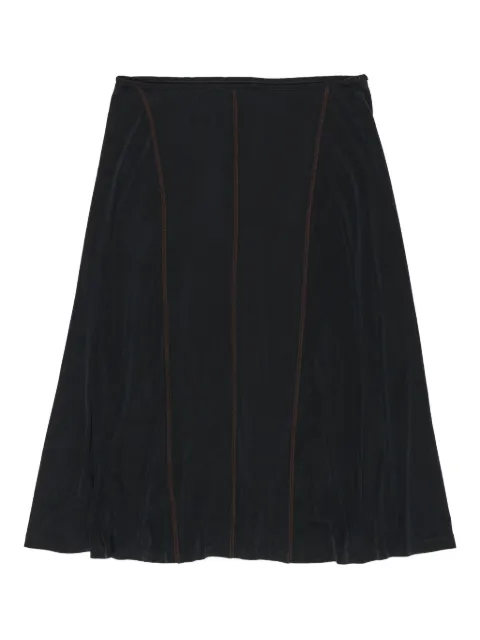 Bimba y Lola seam-detail midi skirt