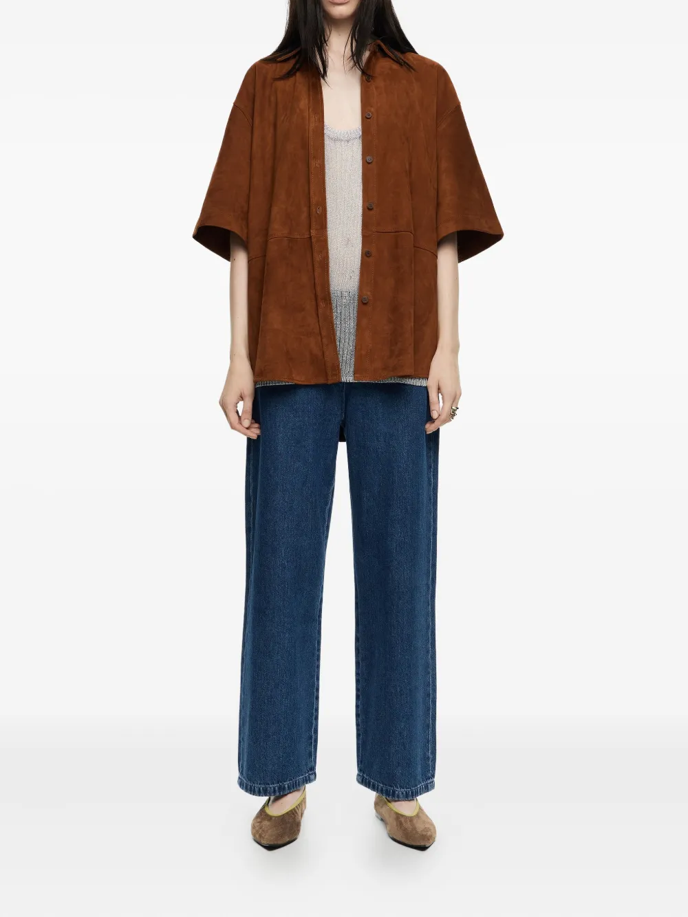 Bimba y Lola Straight jeans met zakken en rits - Blauw