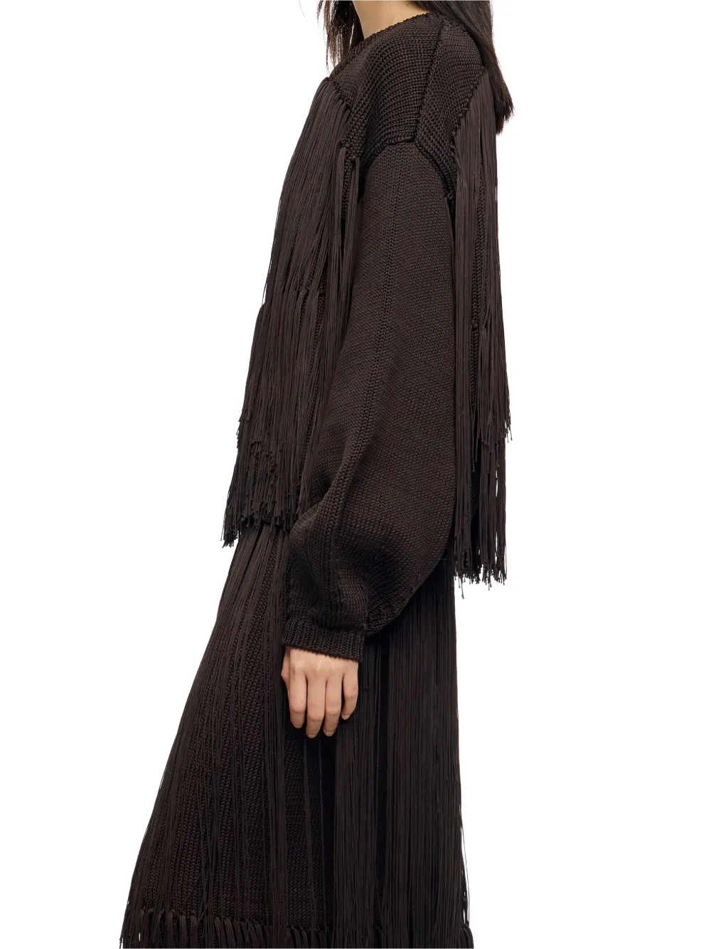 Bimba y Lola Trui met franje Bruin