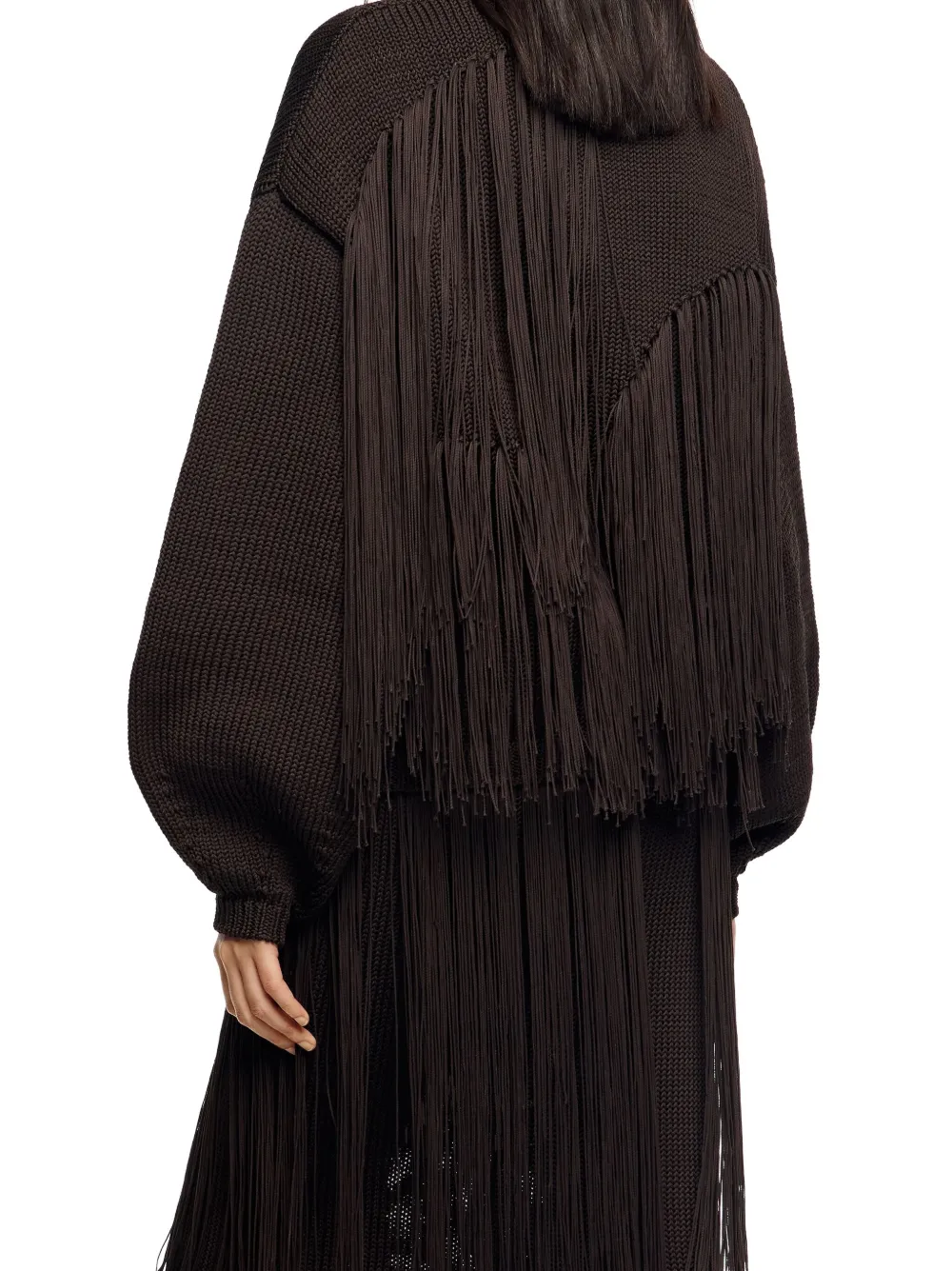 Bimba y Lola Trui met franje Bruin