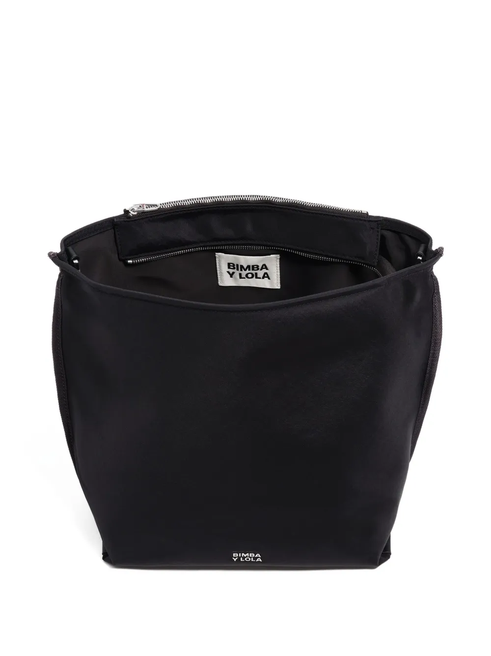 Bimba y Lola Crossbodytas met logoprint Zwart