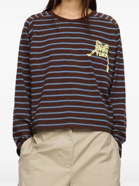 Bimba y Lola striped long-sleeve T-shirt