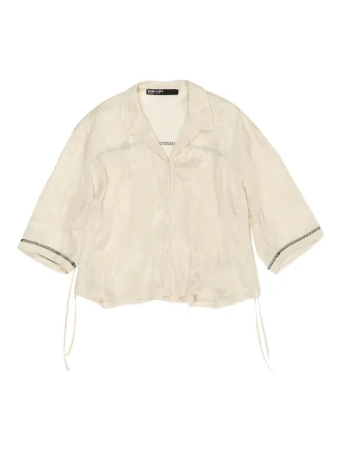 Bimba y Lola drawstring-detail shirt