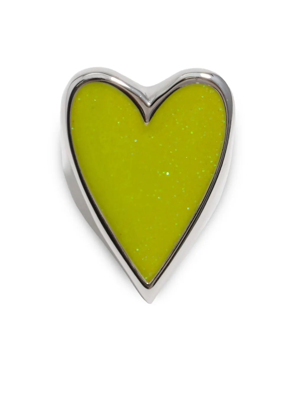 Bimba y Lola anillo en forma de corazón | plateado | Image 1