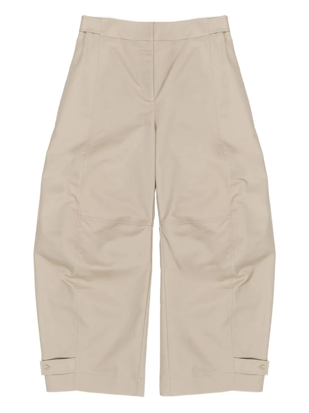 Bimba y Lola concealed-closure trousers | Neutrals | Image 1