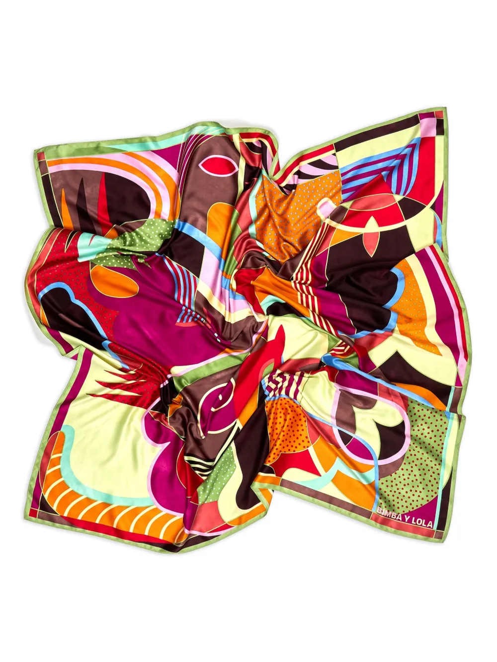 Bimba y Lola abstract-print scarf | Image 2