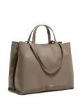 Bimba y Lola large Chihuahua zip-top tote bag - Brown