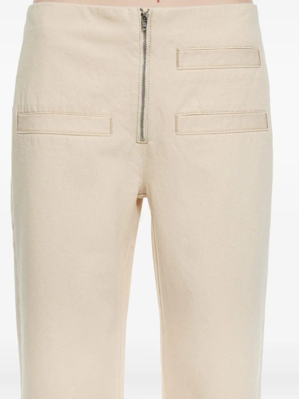 Bimba y Lola Broek met zak aan de voorkant Beige