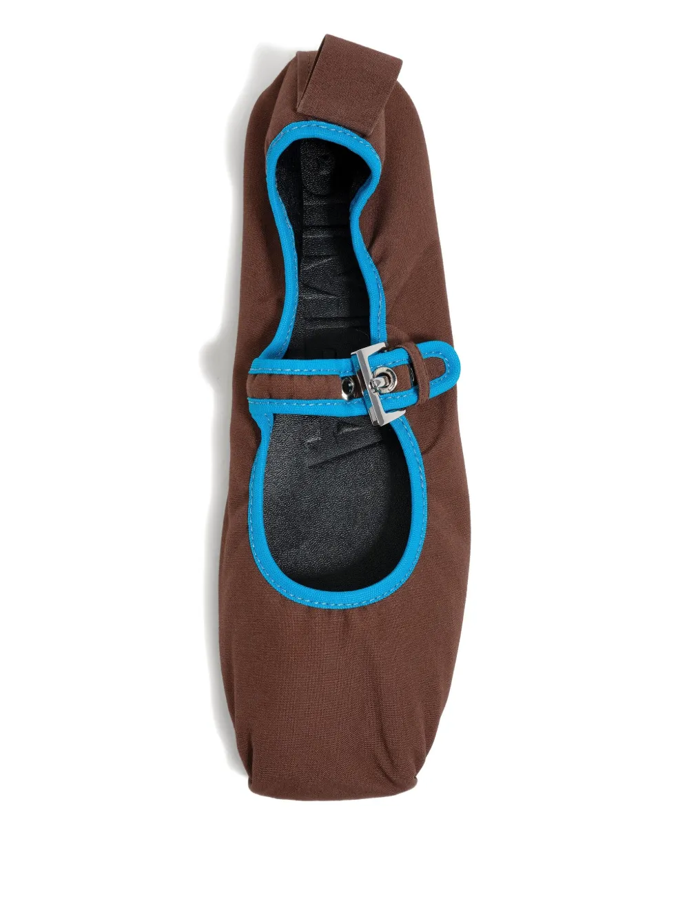 Bimba y Lola buckle-strap ballet flats Brown