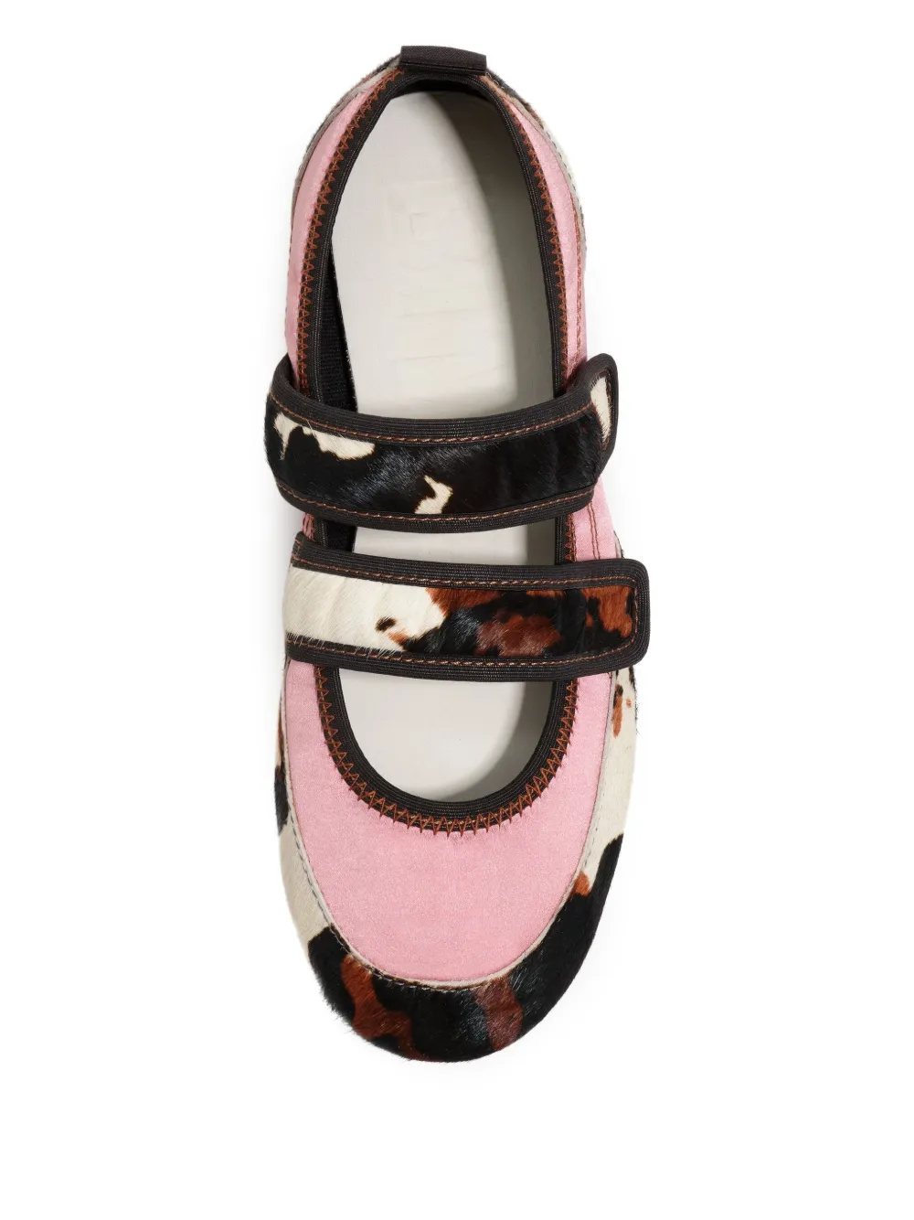 Bimba y Lola double-strap sneakerinas Pink