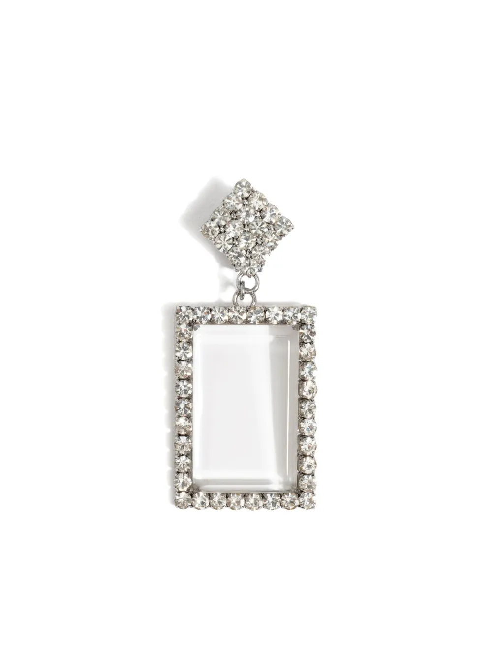 Bimba y Lola crystal-embellished earrings - Zilver