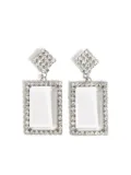 Bimba y Lola crystal-embellished earrings - Silver