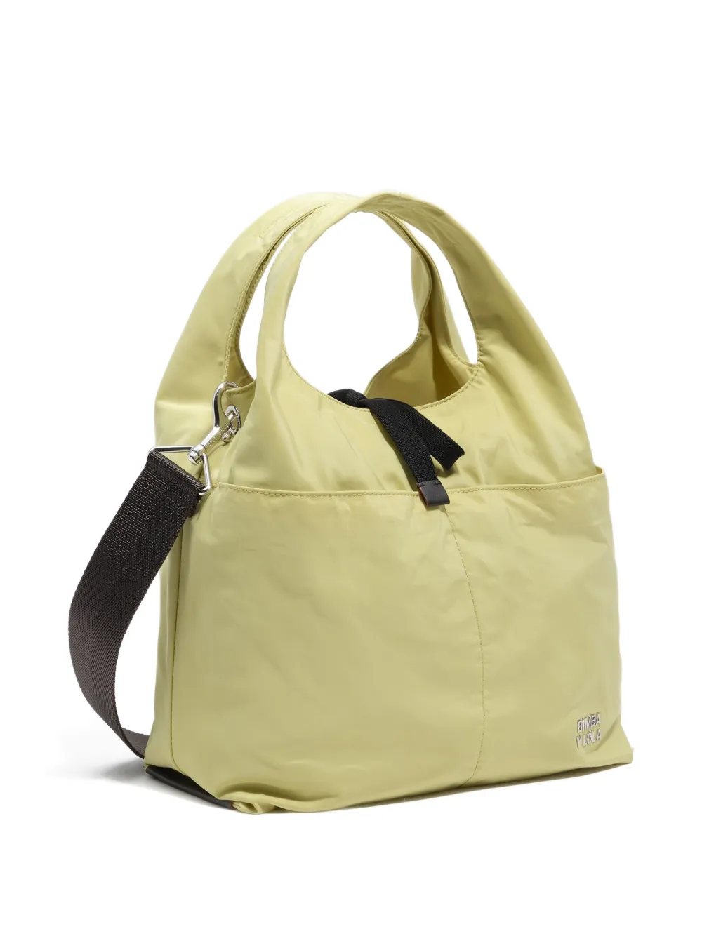 Bimba Y Lola Drawstring Tote Bag In Green