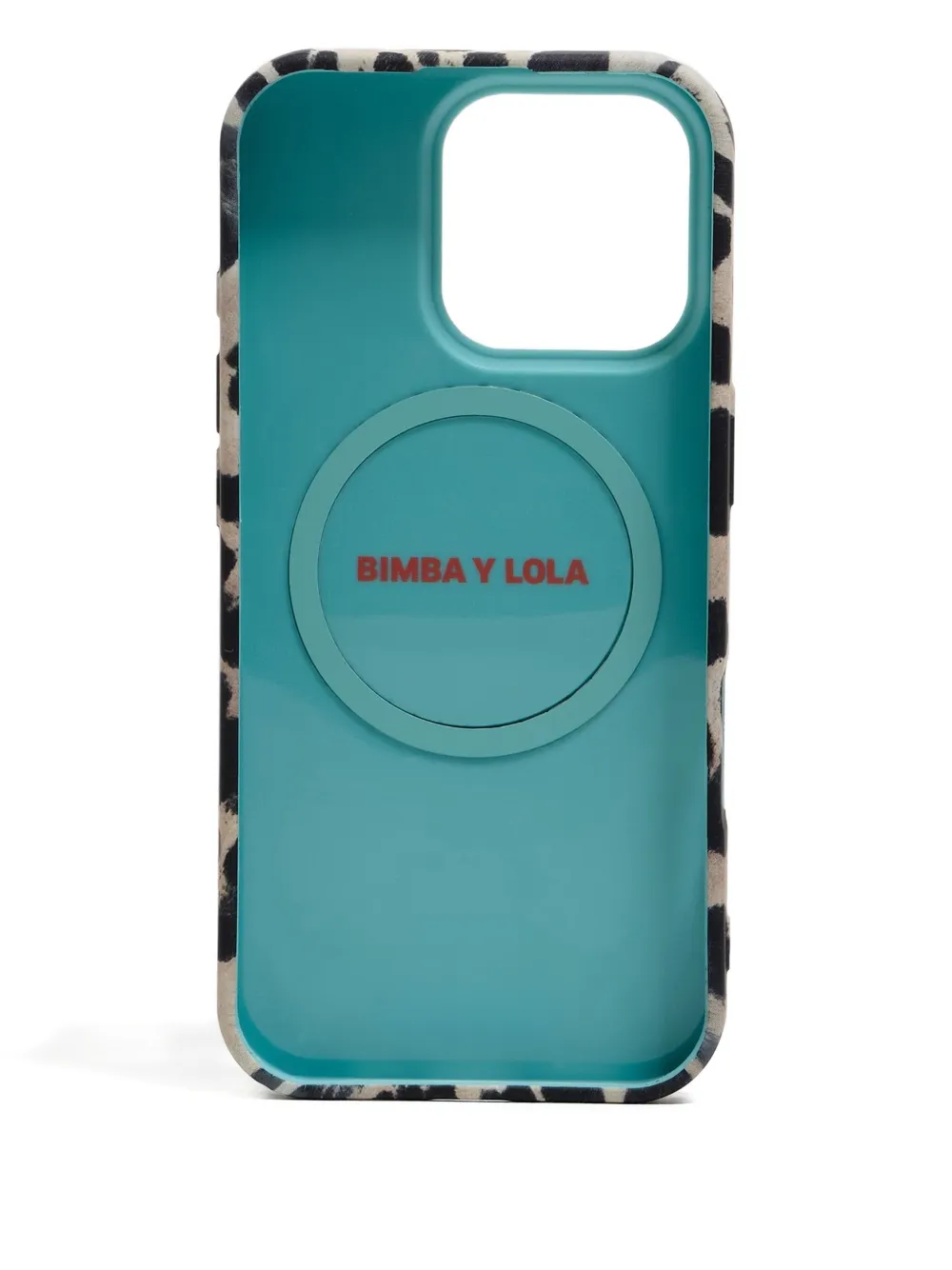 Bimba Y Lola Leopard-print Phone Case In Neutral