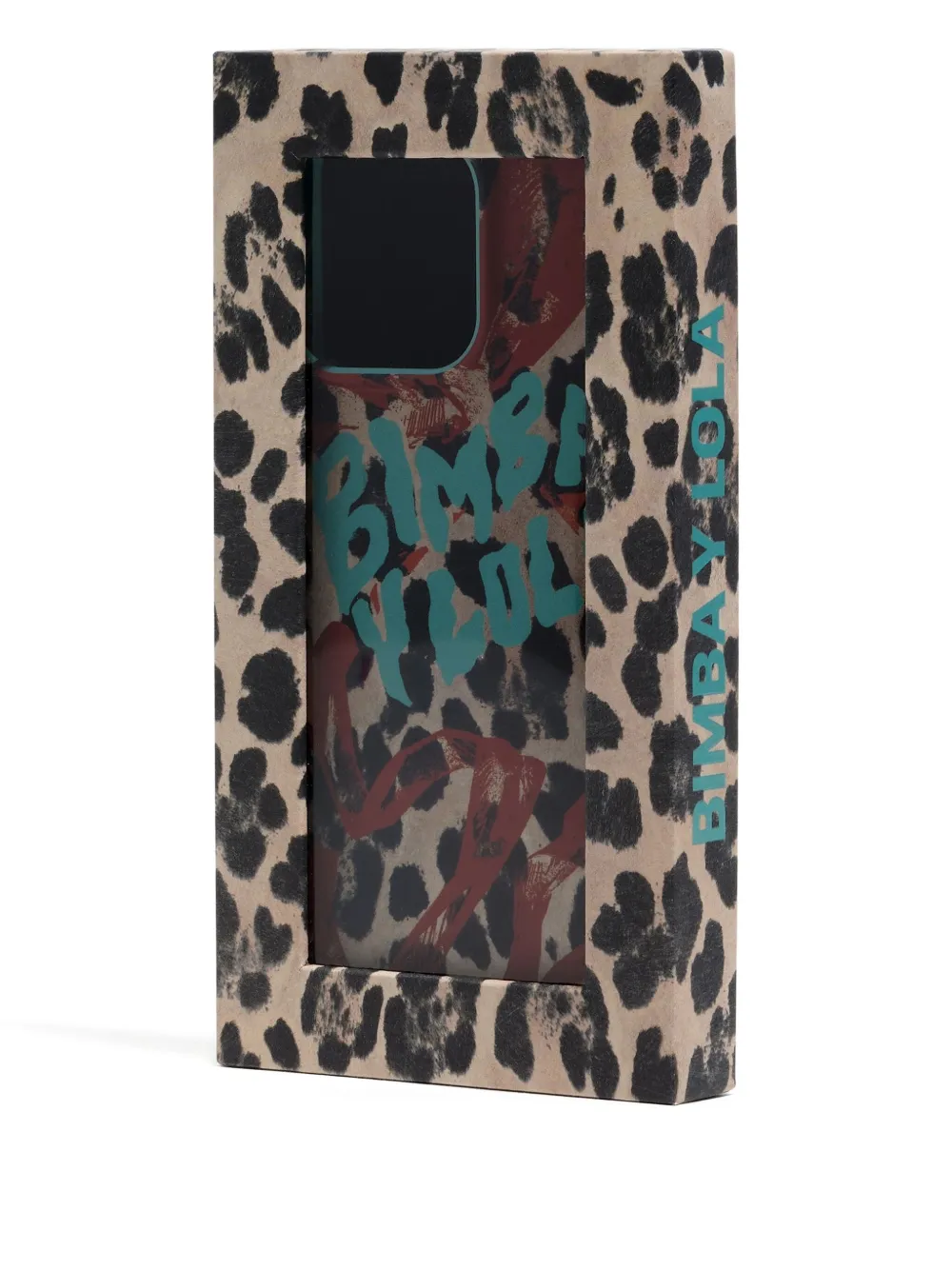 Bimba Y Lola Leopard-print Phone Case In Neutral