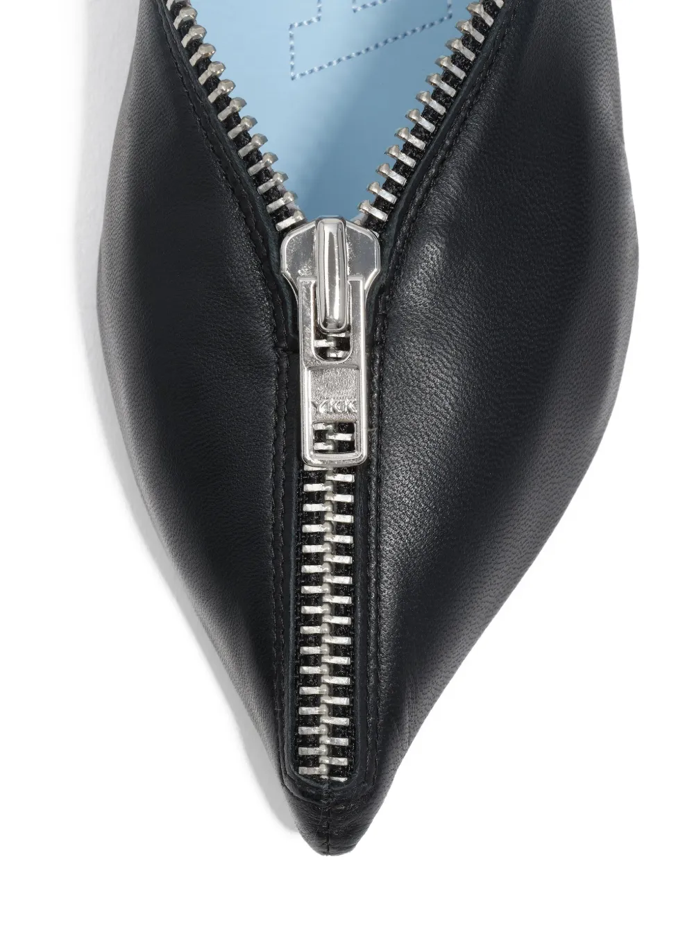 Bimba y Lola pointed-toe flat pumps Black
