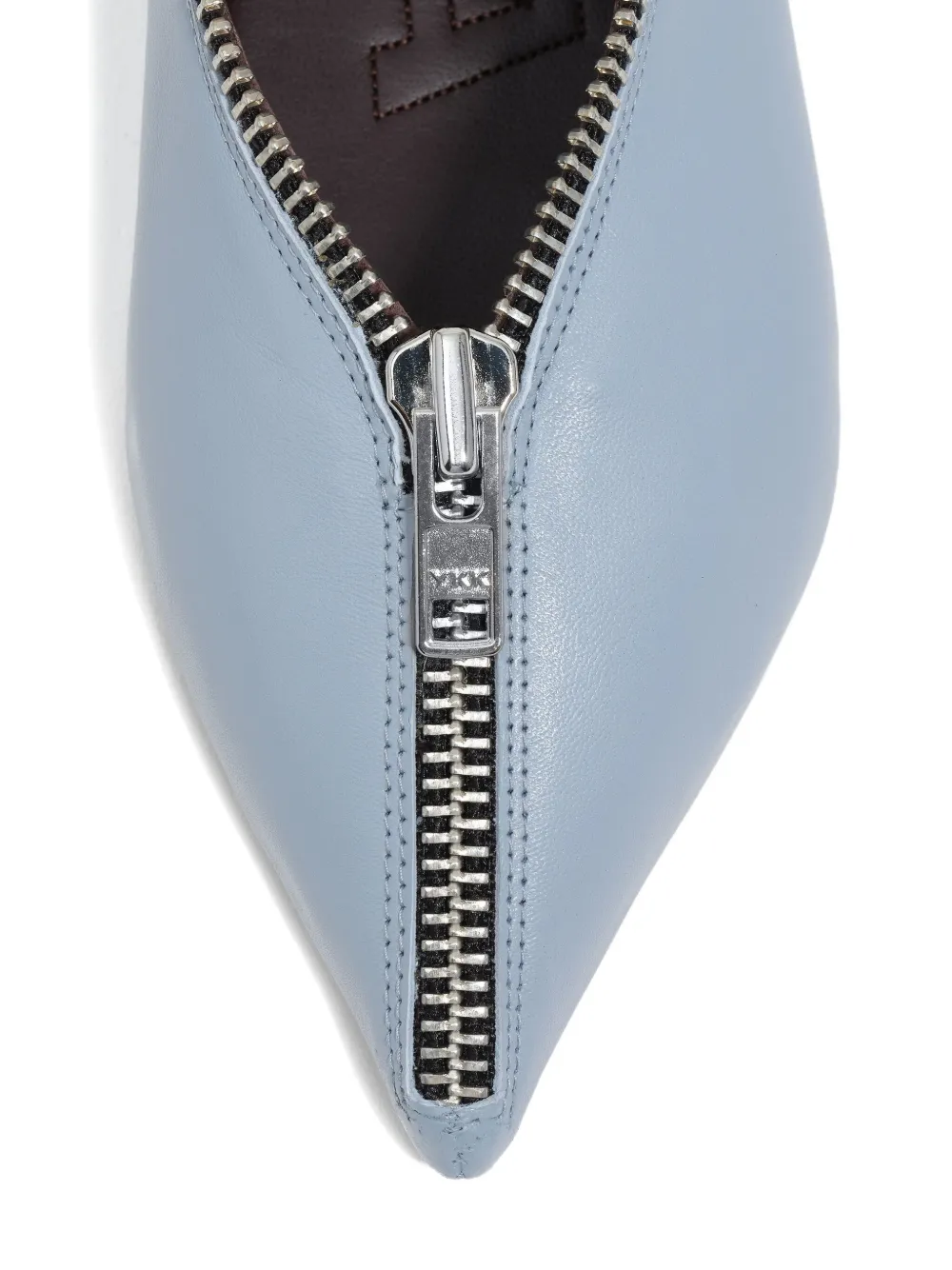 Bimba Y Lola Pointed-toe Flat Pumps In Blue