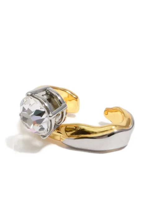 Bimba y Lola crystal-embellished ear cuff